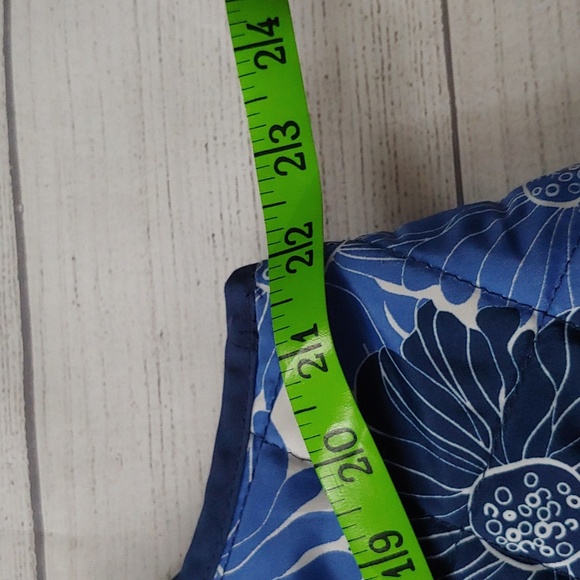 HANNAH FLORAL QUILTED VEST LARGE - Picture 5 of 6